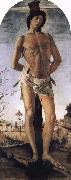 Sandro Botticelli San Sebastian Spain oil painting artist